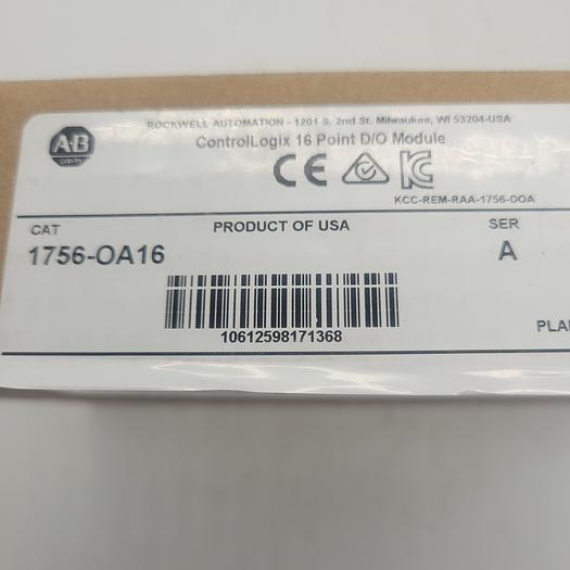 Allen-Bradley Control Logix 16 Point D/O Module 1756-OA16