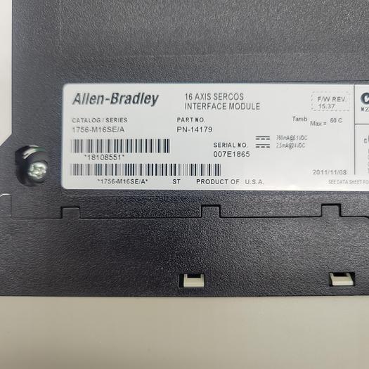 Used Allen-Bradley 16 Axis Serco Interface Module 1756-M16SE Ser.A