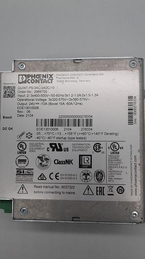 Used Phoenix Contact Quint Power 2866705