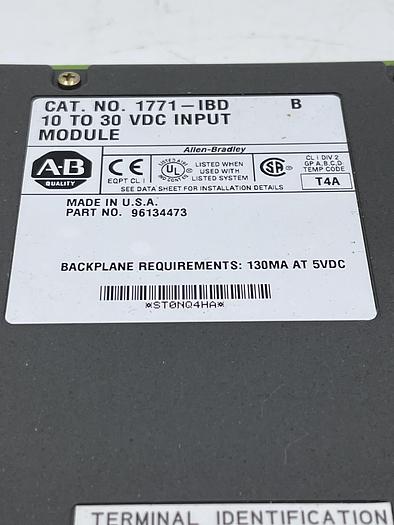 Allen-Bradley 1771-IBD B