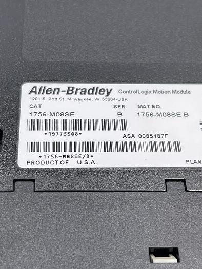 Used Allen-Bradley 1756-M08SE Ser B
