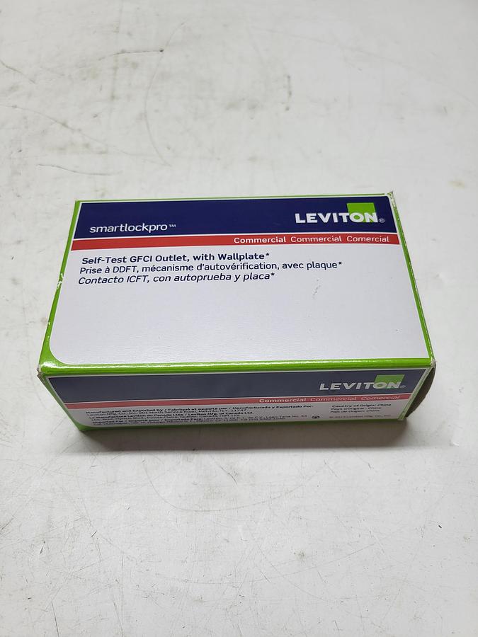 Used Leviton Smartlockpro GFNT1-W (White)