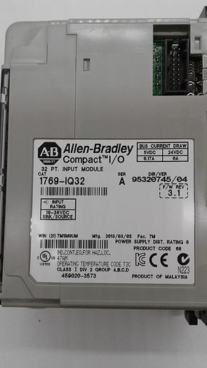Used Allen-Bradley Compact I/O 1769-IQ32