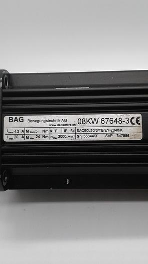 Used  BAG Bewegungstechnik AG 08KW 67648-3