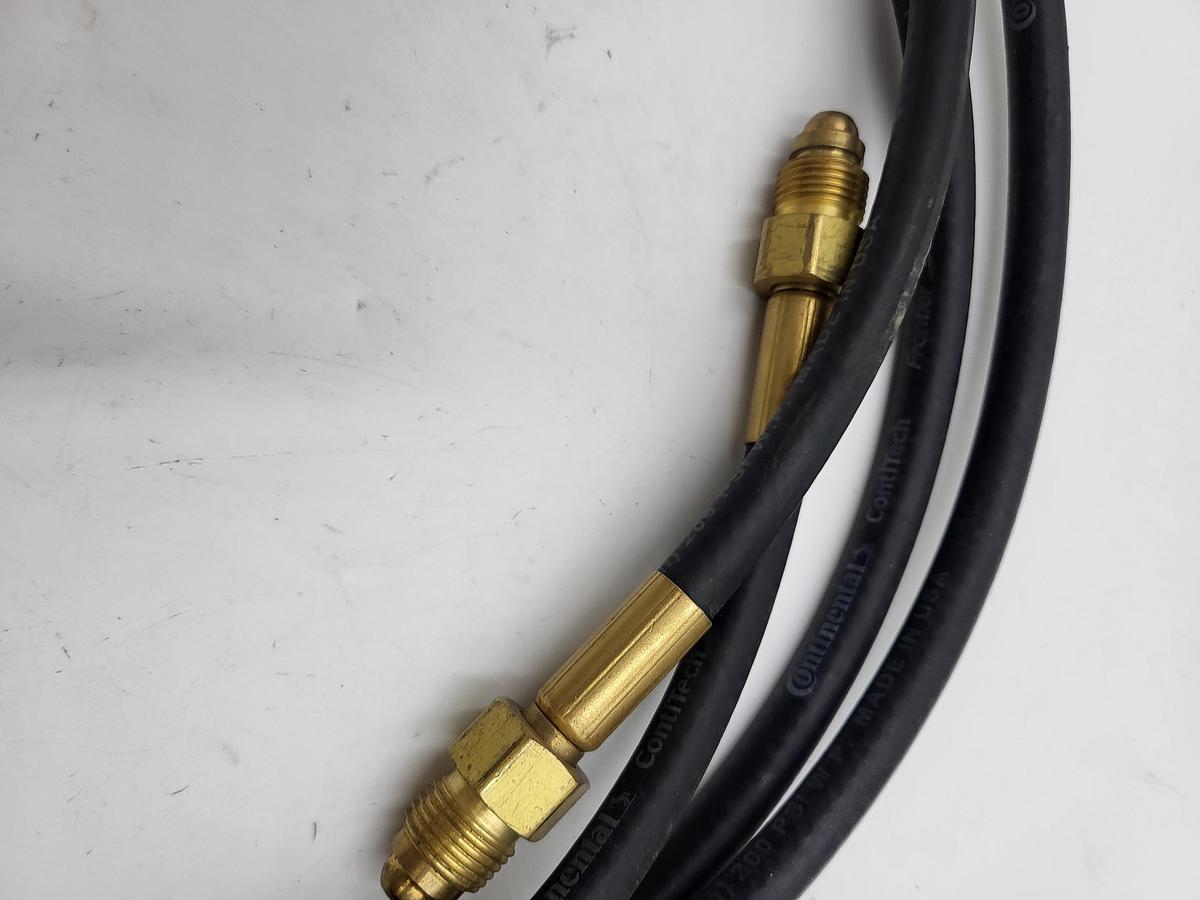 Used Continental single line welding hose 3/16" 200 PSI WP
