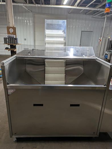 Used Hopper/elevator, stainless steel