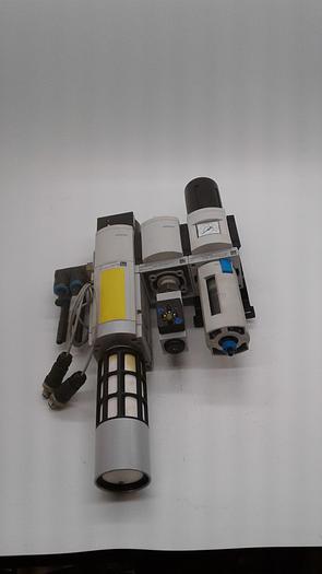 Used Festo PEV-1/4-8-0D MS6N-LFR-1/2-D6-C-R-V-AS-2