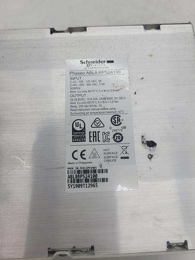 Used Schneider electric Phaseo ABL8 RPS24100