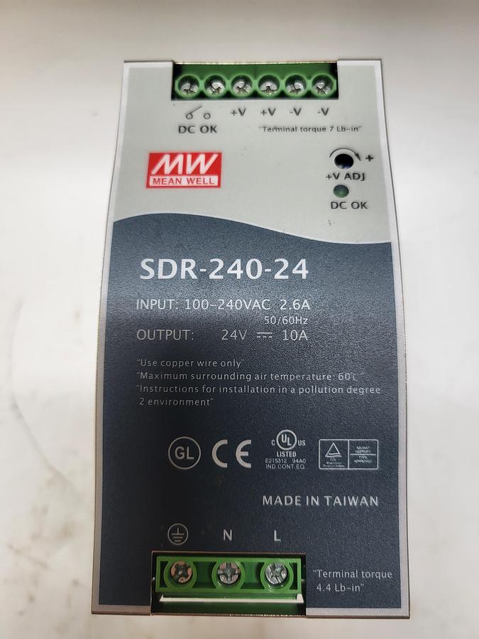 Used Meanwell SDR-240-24