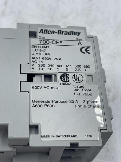 Allen-Bradley 700-CF* Ser A 