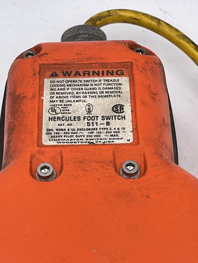 Used Hercules Foot Switch 511-B