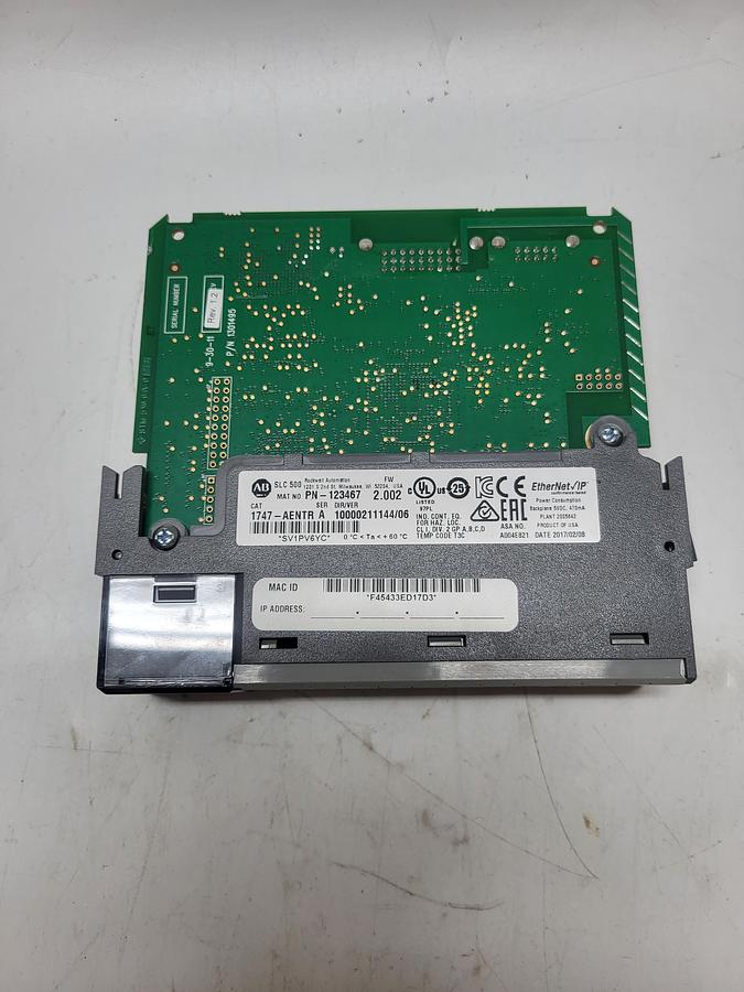 Used Allen-Bradley SLC 500 1747-AENTR Ser.A