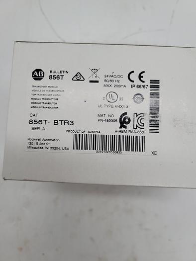 Authentic Allen-Bradley Bulletin 856T-BTR3 Ser.A