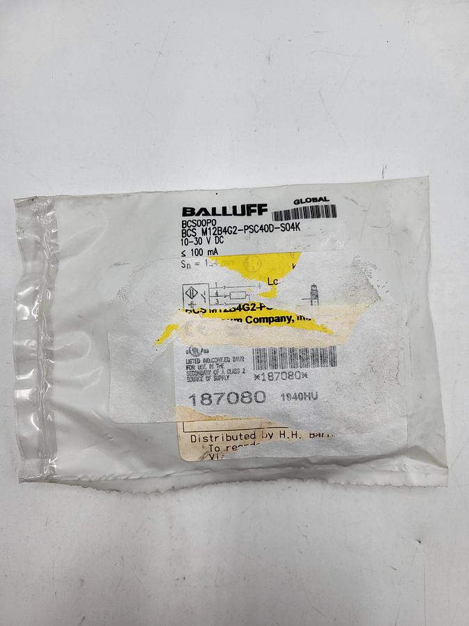 Balluff proximity sensor BCS00P0 187080 in bag