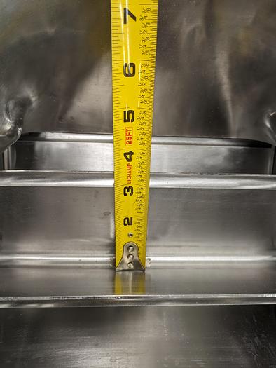 Used coperion 10" metering valve, stainless steel, sew drive