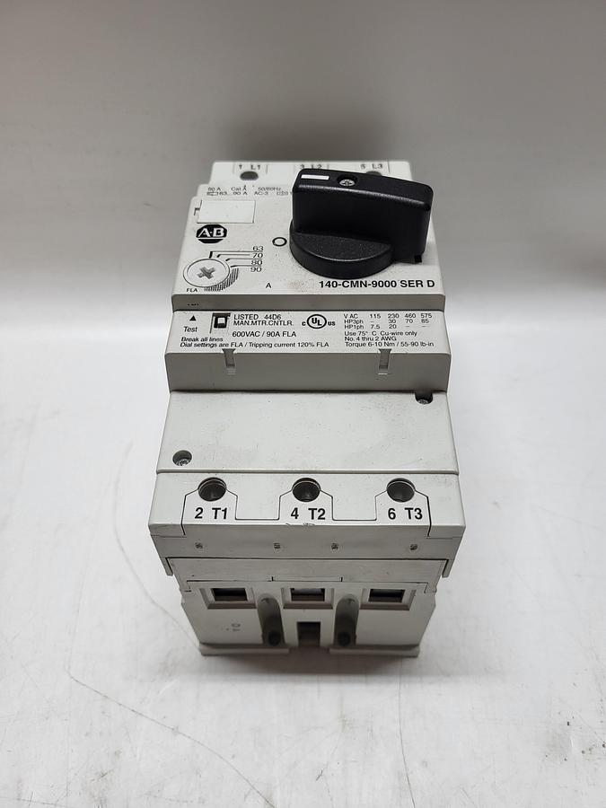Used Allen-Bradley 140-CMN-9000 Ser.D