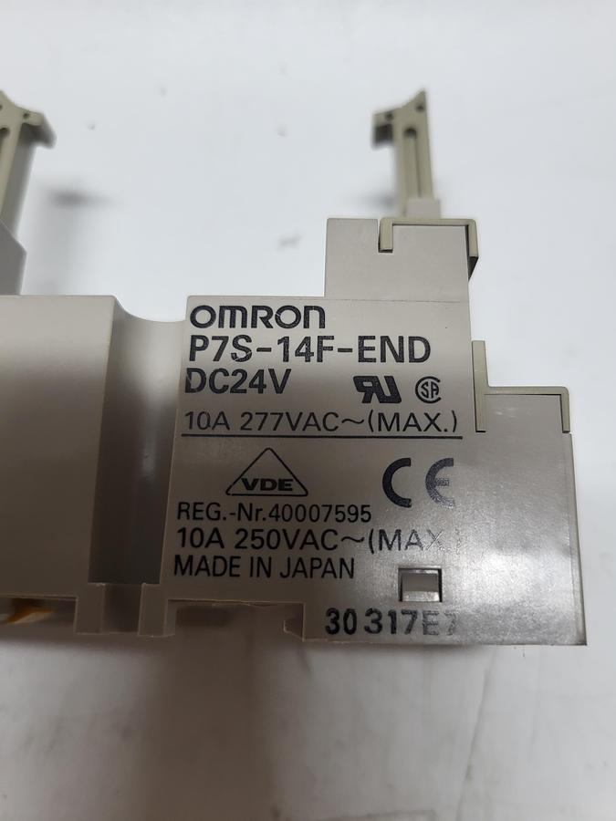 Used Omron P7S-14F-END DC24V