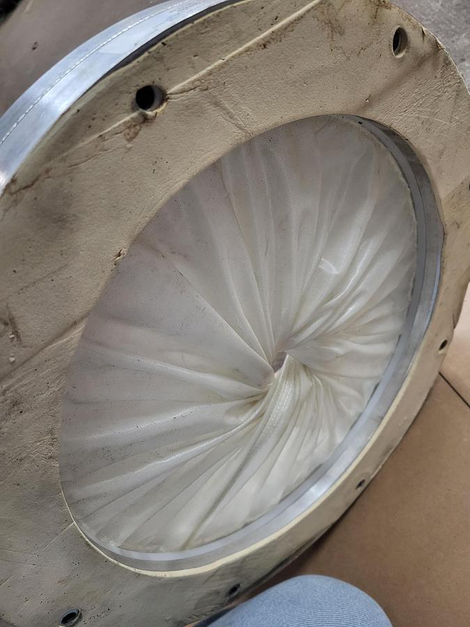 Used Salina Vortex V187574-092223 UBB12IP-SN-FPAK Iris Valve