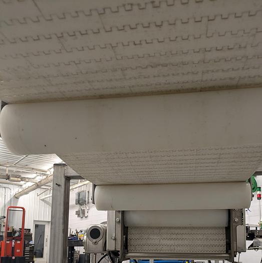 Used conveyor, stainless steel,