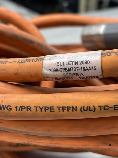 Used Allen-Bradley 2090-CPBM7DF-16AA15(377”)