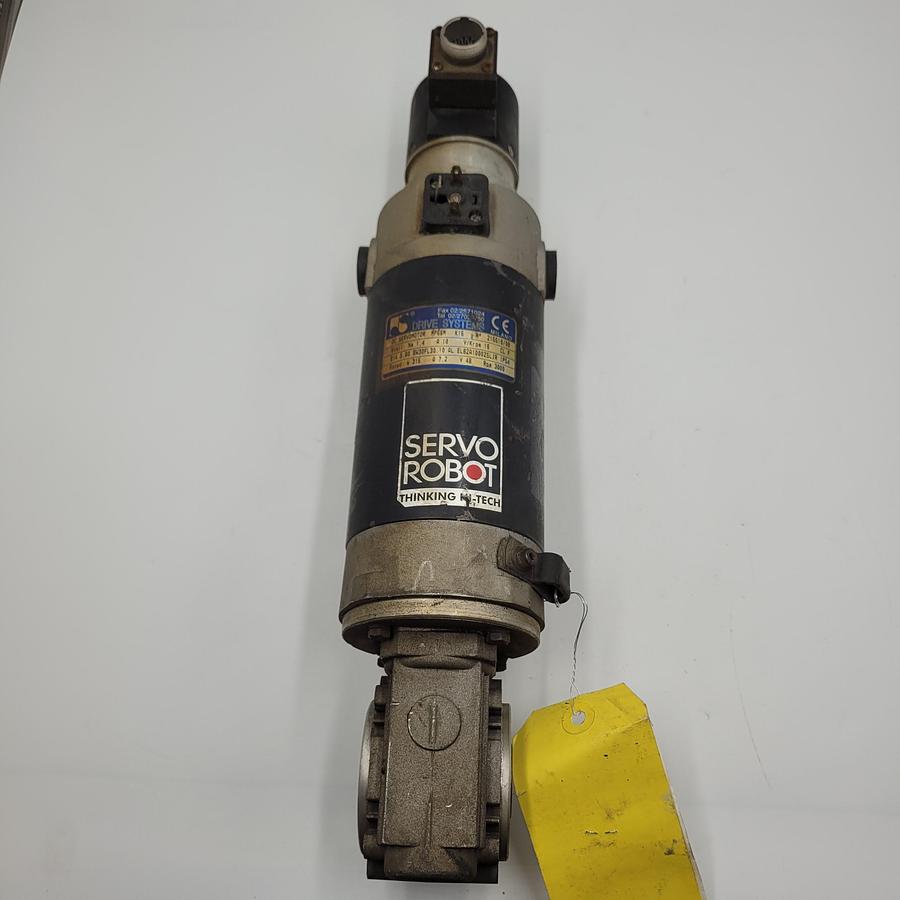 Used Servo Robot servo motor MP66M K16 & SERVO BOT (mrv30 B14 F / PAM56 GEAR BOX / EL26A1000Z5L10X6JR