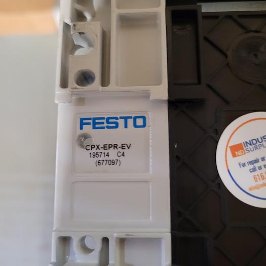 Used FESTO CPX-EPR-EV 195714 PANEL C4 677097