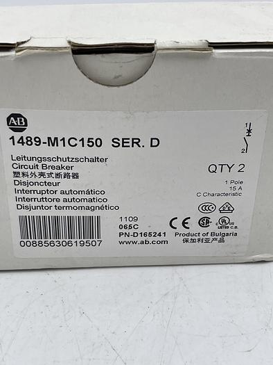 Used Allen-Bradley 1489-M1C150 Ser D 