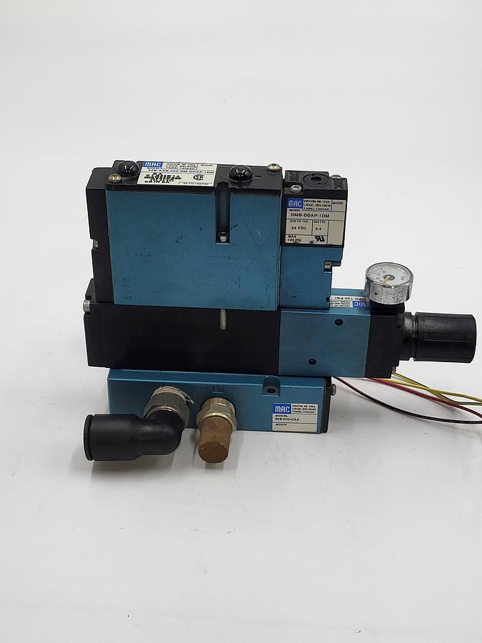 Used MAC 92B-AAB-000-DM-DDAP-1DM Valve & Solenoid Valves: DMB-DDAP-1DM / 92B-000-CAA / PR92C-JACA