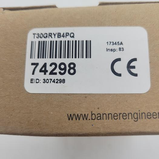 Banner T30GRYB4PQ 74298