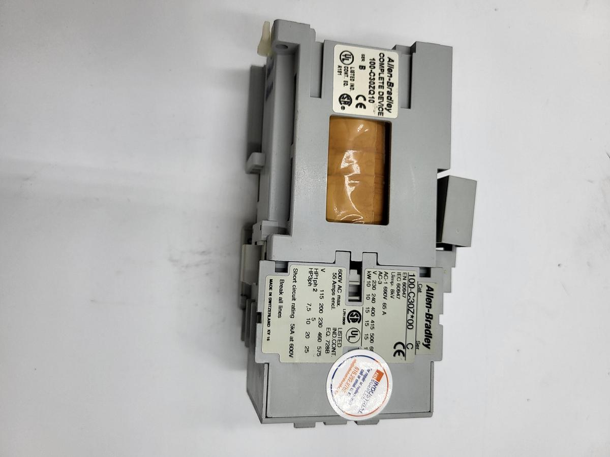 Used Allen Bradley contactor 100-C30ZQ10 / 100-C30Z*00 / 100-FSD250