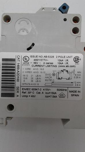 Used Allen-Bradley 1489-A IEC 60947-2