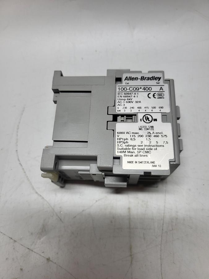 Used Allen-Bradley 100-C09*400 Ser.A