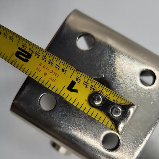 Used SMC NCDGBA40-1600 cyl air 1 1/2" bore 2F6-37J WITH MOUNT BRACKET