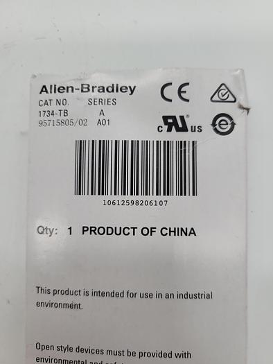 Authentic Allen-Bradley 1734-TB Ser.A