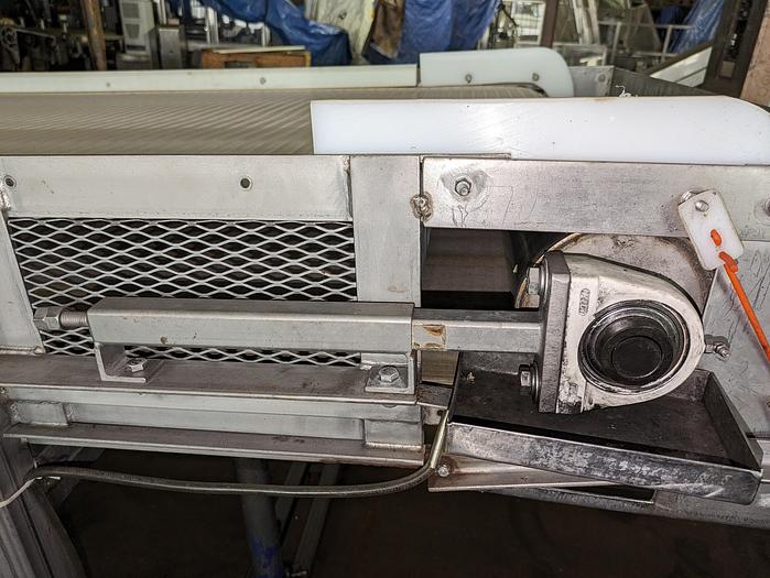 Used stainless conveyor 41 3/4" wide 16' long