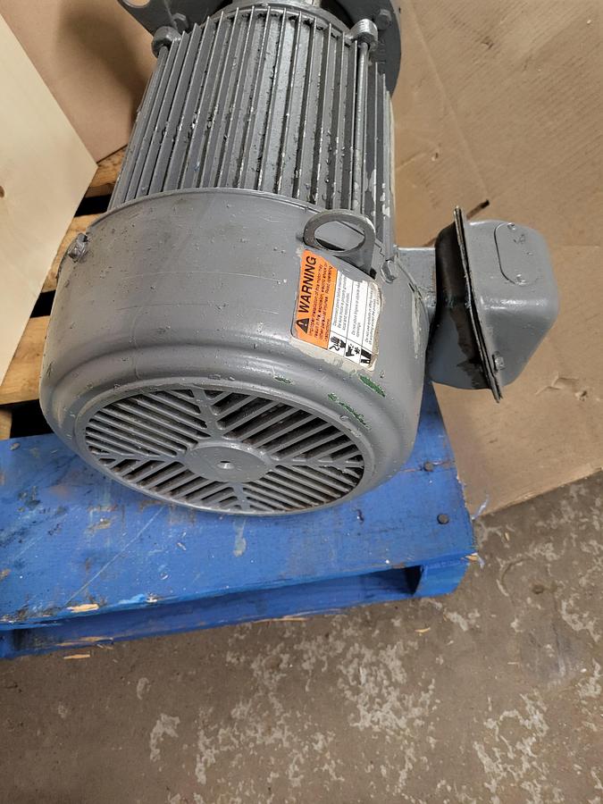 Used US Electrical Motor 7.5 HP Model 5720A frame 184JM 3465 RPM & Deming Pump 4359200094