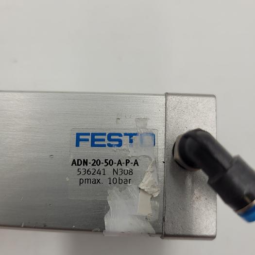 Used FESTO CYLINDER ADN-20-50-A-P-A