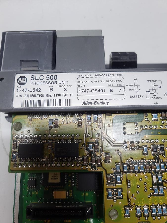 Used Allen-Bradley SLC500 Processor Unit 1747-L542 Ser.B