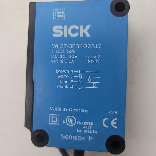 Sick WL27-3P3402S17 1413 Sensor