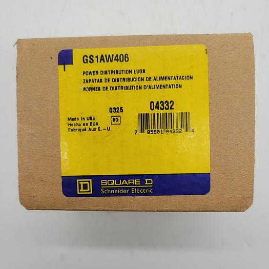 Square D GSLAW406 Power Distribution Lugs