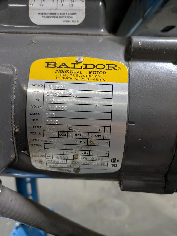 Used conveyor, 110v 48" long x 18" wide