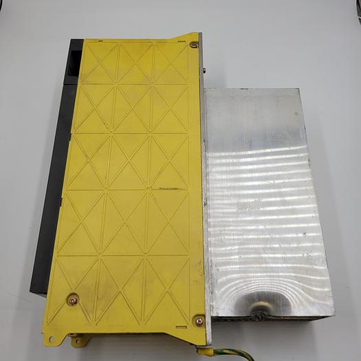 Used Fanuc A06B-6077-H111 - Power Supply Module - damaged heat sink