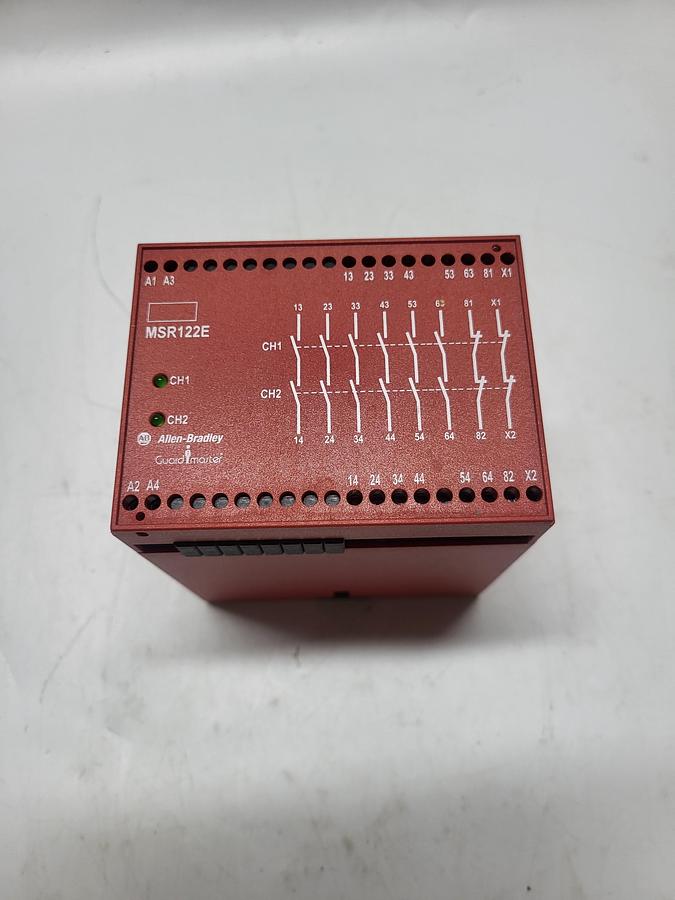 Used Allen-Bradley Guard Master MSR122E 440R-E21358 Ser.A