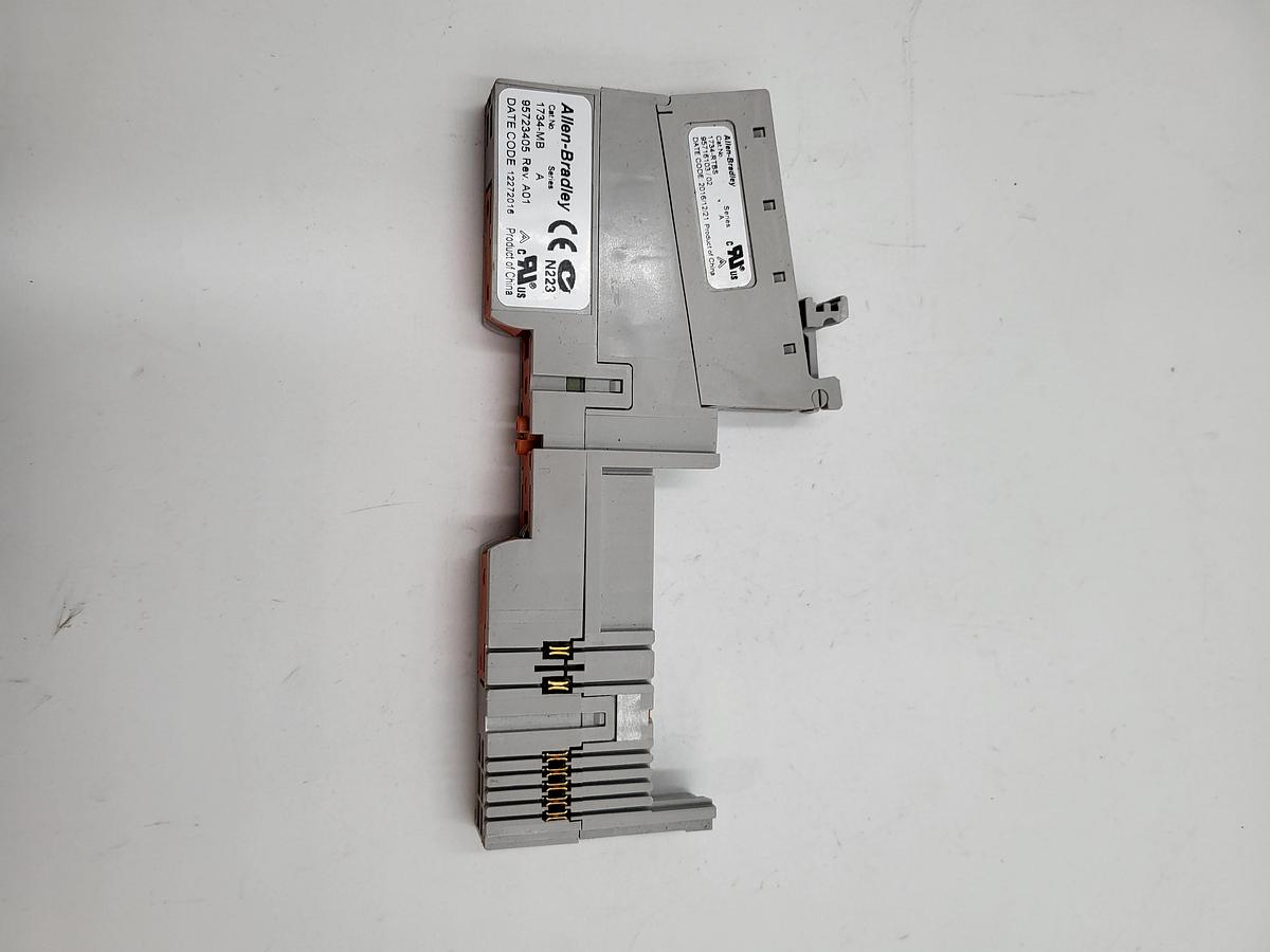 Used Allen Bradley 1734-MB 95723405 & 1734-RTBS 95716103
