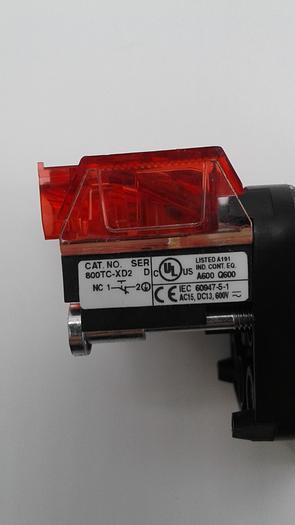 Used Allen-Bradley Cat 800TC-XD2 D