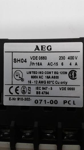 Used AEG SH04 VDE 0660