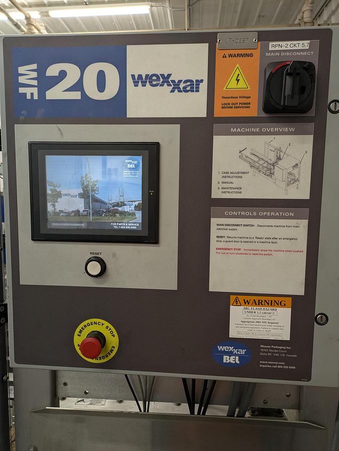 Used Wexxar WF-20T case erector