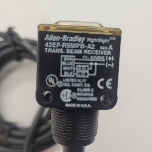 Allen-Bradley Right Sight Trans, Beam Receiver 42EF-R9MPB-A2 Ser.A