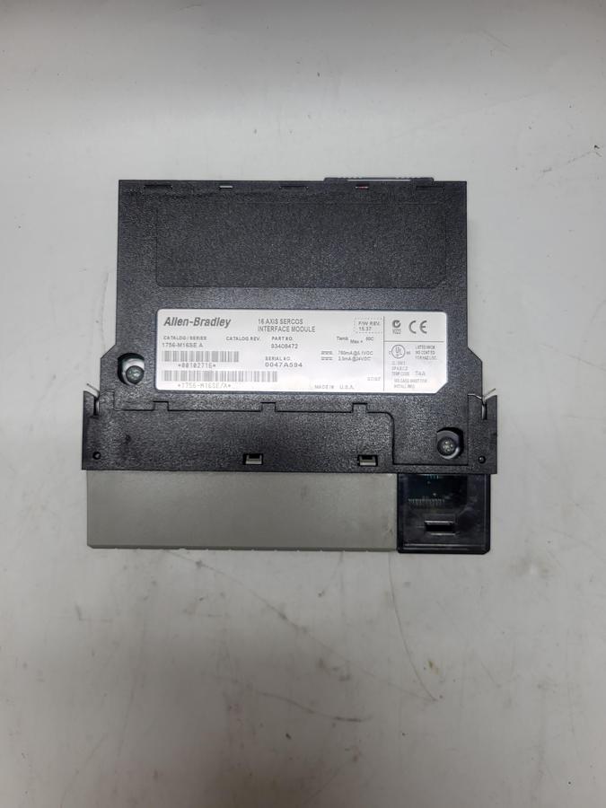Used Allen-Bradley 16 Axis Sercos Interface Module 1756-M16SE Ser.A