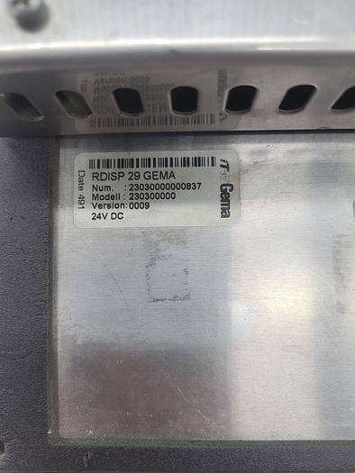Used ITW Gema Gematic RDISP 29 Gema 23030000